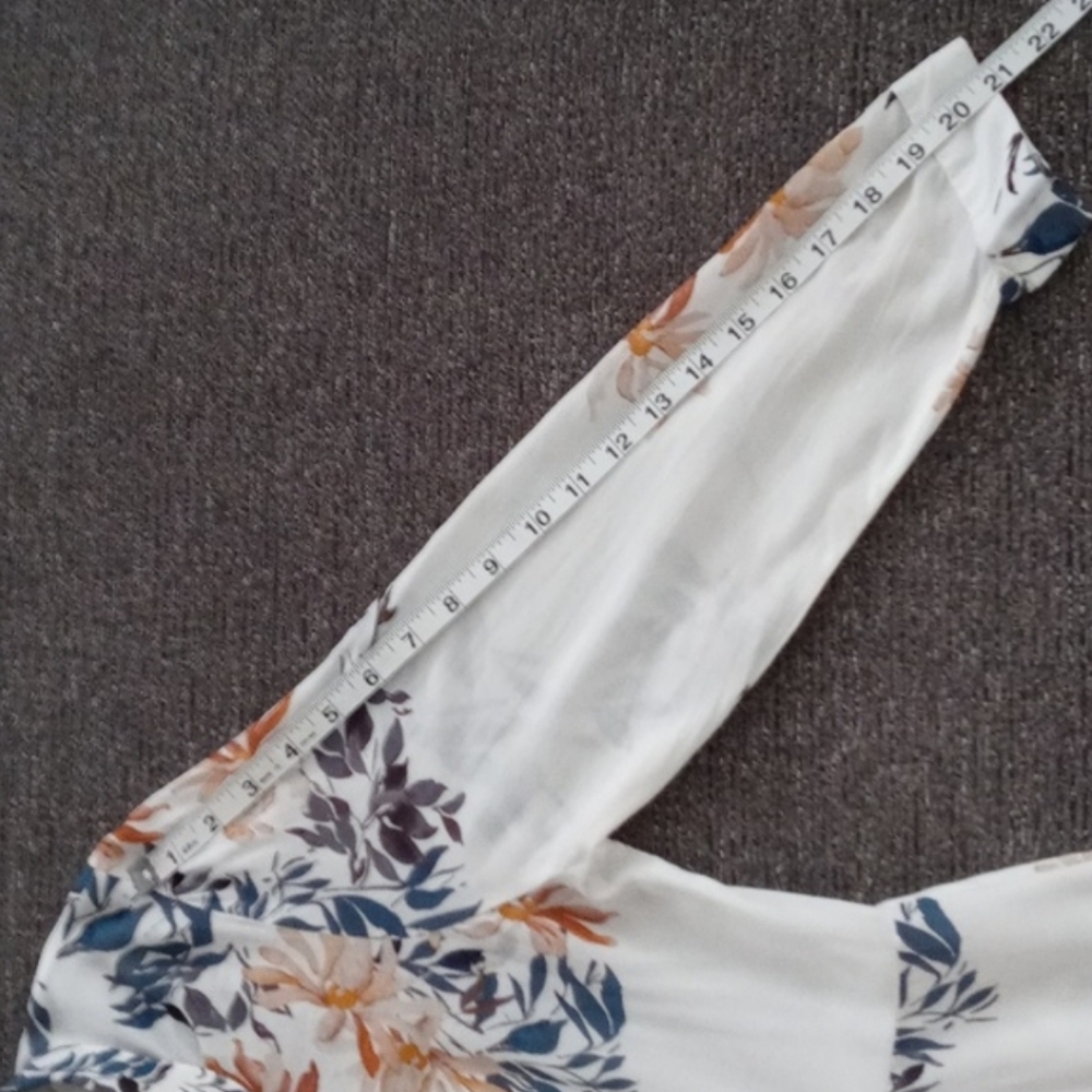 🍂Free People🍂 - Ivory "After The Storm" Maxi Dress - Picture 15 of 16